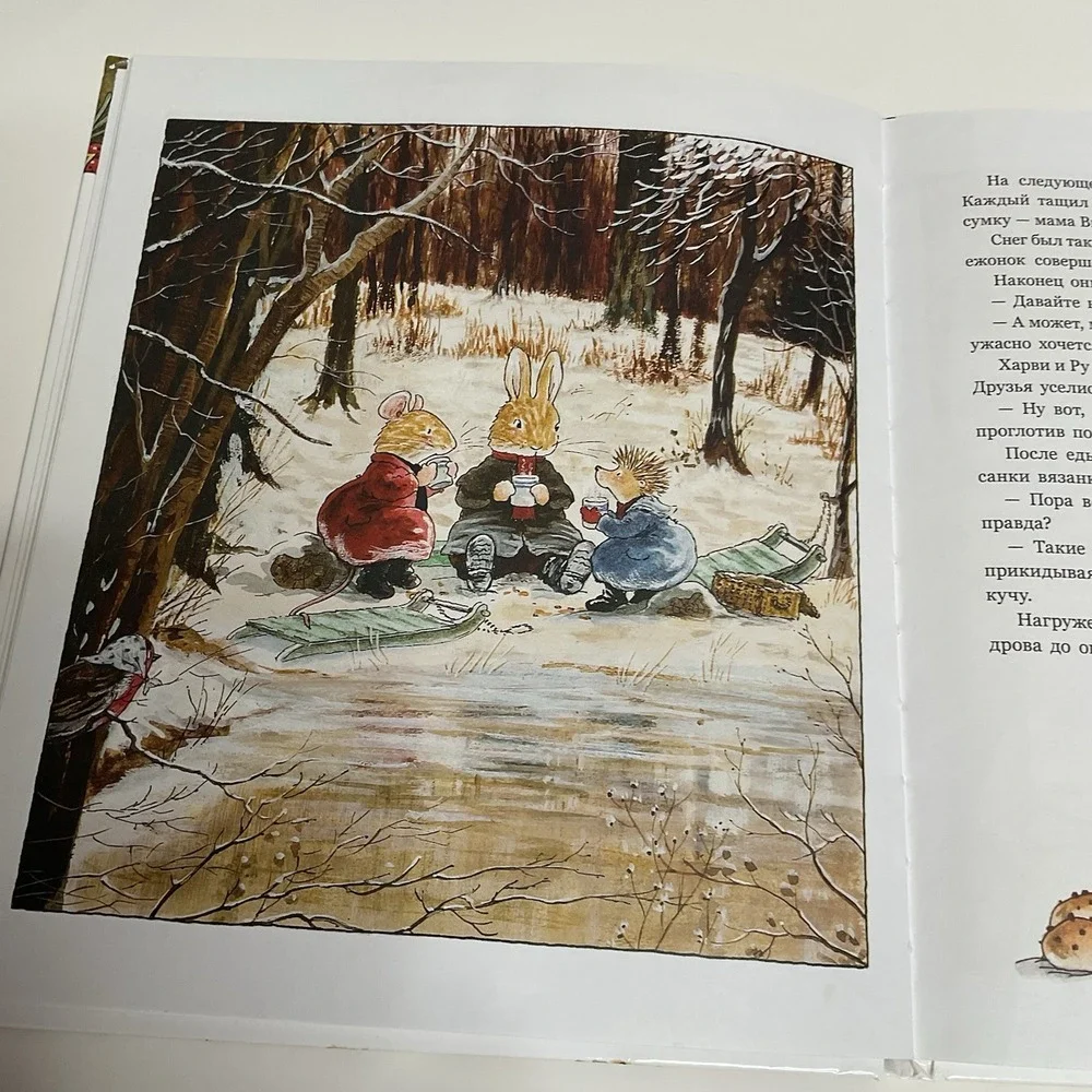 Приключение в Лисьем Лесу‎ Russian Kids Book Age 4-8